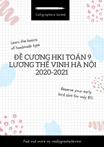 Đề cương HKI  môn Toán lớp 9- Lương Thế Vinh Hà Nội năm 2020 - 2021