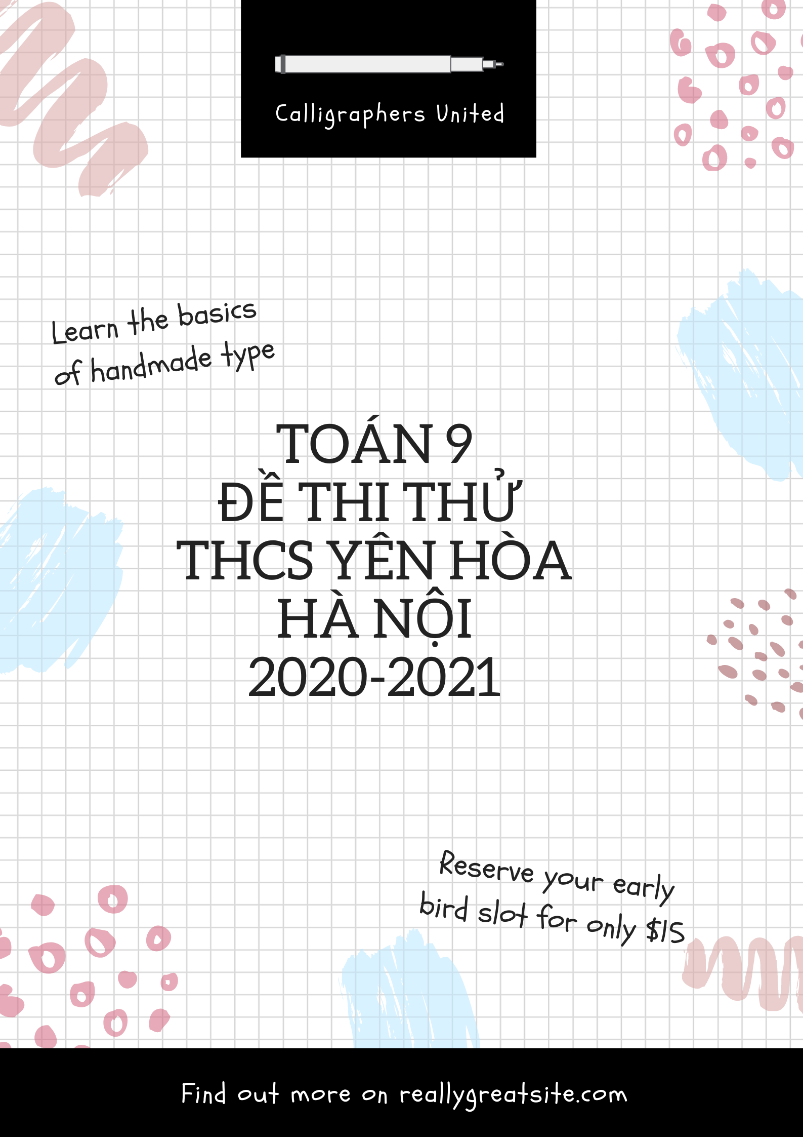 Toán 9: Đề thi thử vào 10 THCS Yên Hòa - Hà Nội 26/5/2021